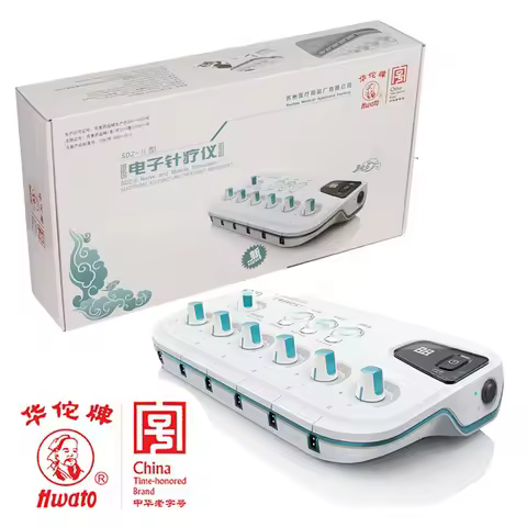 Hwato SDZ-II 6 Channels Outputs SDZ II Massager Machine 110-220V Electronic Massage Device