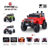 Mainan Anak Mobil Aki Exotic Jeep EJP 7716 Eagle Jeep Rubicon