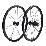 Taiwan NBR Rim Alloy Wheels 16  1 3/8  349 Rim Brake 11 Speed for FNHON GUST Zephyr Folding Bike Cus
