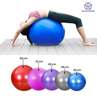 Rupuma Gym Ball Yoga Ball/ 55cm 65cm 75cm for Yoga Pilates Pregnant Women Fitness Sports