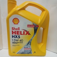 Original Shell Helix HX5 15W-40 Engine Oil