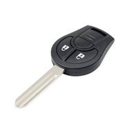 กุญแจ Nissan march almera navara ใช้ได้ 2-4 ปุ่ม + ปุ่มกด + โลโก้ *ส่งฟรี kerry เก็บเงินปลายทางได้*