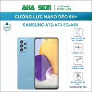 Samsung A72/A73 5G/A80 Tempered Glass, Nano 9h+ Flexible Tempered Glass