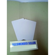 Pvc ID CARD MATERIAL Bone 54 x 86 mm