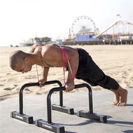 บาร์หกสูง บาร์คู่ Push Up Stand Bar H-Type Push-Up Support Parallettes บาร์