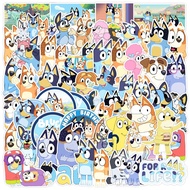 Z&M❀ 50Pcs/Set Bluey Stickers Waterproof Stickers Decal for Toys