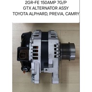 ALTERNATOR ASSEMBLY TOYOTA ALPHARD, PREVIA, CAMRY 2GR-FE 150AMP (7GROOVES PULLEY)