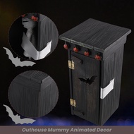 Outhouse Mummy Animated Decor Animated Talking Farting Mummy Outhouse Mummy Toilet Outside Halloween