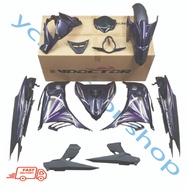 YAMAHA LC135 LC 135 135LC V4 V5 V6 V7 DOCTOR NEW DESIGN BODY COVER SET COVERSET STICKER TANAM PURPLE