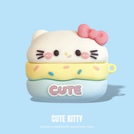 Marshmallow kitty cat For Shokz OpenDots ONE E310 Case cartoon Silicone OpenDots One E310 Earphone P