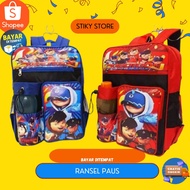 Stiky BOBOIBOY Bag School Backpack Boys Character BOBOIBOY School Bag