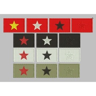 VIETNAM FLAG PATCH EMBROIDERY STAR FLAG COLORS
