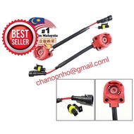 1PCS-HID BULB BALLAST HARNESS CONVERTOR SOCKET ADAPTOR WIRE CABLE FOR D2S D2R D4S D4R-(1 PCS)
