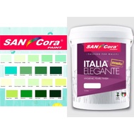 5 LITER SANCORA ITALIA ELEGANTE PREMIUM INDOOR PAINT CAT KILAT DALAM RUMAH