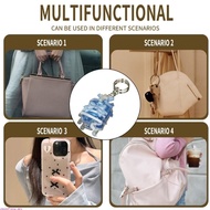 sweety Gothic Blood Bag Keychain Bag Decorations Acrylic Texture Hanging Pendant