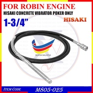M805-024 (1-3/8") M805-025 (1-3/4") HISAKI CONCRETE VIBRATOR POKER ONLY Poker-1-3/8"