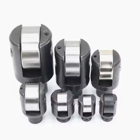 1PC Lathe Center Frame Roller Machine Tool Center Frame Roller Pulley Installation D18 D20 D25 D30 D