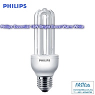 Philips Essential 18W Warm White E27 Energy Saver Bulb