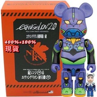 Bearbrick be@rbrick 400%+100% eva初號機 現貨