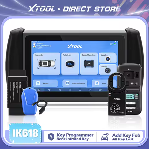 XTOOL InPlus IK618 IMMO Key Programming Tool Car Diagnostic Tools Key Programmer All Key Lost & Add 