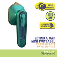 Portable Steamer Iron - Setrika Uap Ukuran Mini 30 Watt Hemat Listrik