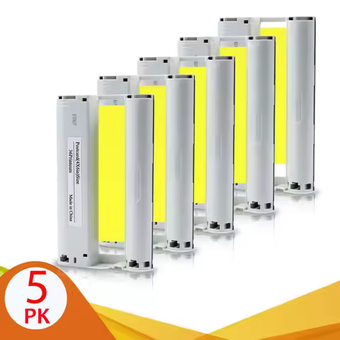 1/2/3/4/5Pcs 6 inch Ink Cartridge KP 108IN KP-36IN Ink Cassette Compatible For Canon Selphy CP1300 C