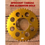 SPROCKET YAMAHA SSS 415 ALUMINIUM GOLD ANODIZING