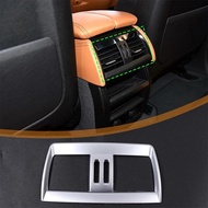 For BMW X5/X6 14-18 rear air conditioner air outlet frame Rear air outlet decorative frame ABS chrom