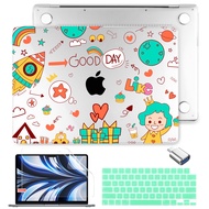 Cartoon Design Protective Case For MacBook Pro 13 14 16inch M4 Air 13.3 13.6 15" M3 M2 M1 A2681 A233
