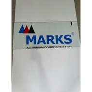 ACP PVDF 4MM MARKS CUT 50x122CM
