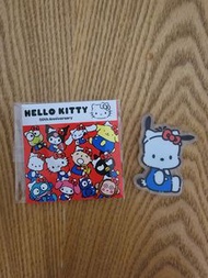 Sanrio Hello Kitty 50th週年 PC狗 磁石貼
