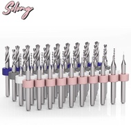 COMEME PCB Drill Bits Tungsten Steel PCB Twist Drill Wood CNC Drill Carbide CNC Milling Cutter