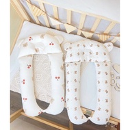 GỐI CHỮ U CHO BÉ SƠ SINH ANCHEE VẢI XỐP CAO CẤP Gối đa năng chống giật mình chống méo bẹp đầu cho bé