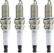 Spark Plug for Nissan Qashqai Altima NV200 Note X-Tiida Cube Micra, 4/6Pcs Iridium Spark Plug LZKAR6AP11/22401-ED815,4Pcs