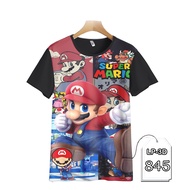 MARIO BROS 3D Printing Children's and Adult's Clothes Super Mario Bros LP3D-845