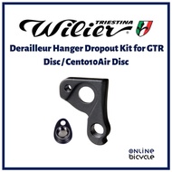 Wilier Derailleur Hanger Dropout Kit for GTR Disc / Cento10Air Disc for Bicycle and Cycling