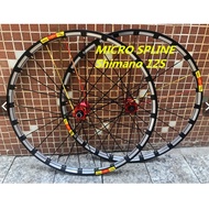 Mavic micro spline 12S crossride disc Carbon flower Hub drum mountain bike seal wheelset rolling bearing, six holes, 26 27.5 29 wheels