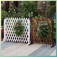 Outdoor telescopic fence fence anti-corrosion wooden fence fence wooden fence