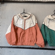 Women's Lightweight UmbrellaJacket with Super Beautiful Striped Ribbed Edge Color Mix HM99 - CORONAT