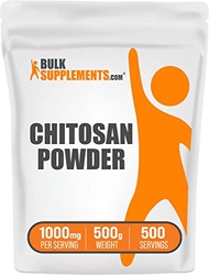 BulkSupplements.com Chitosan Powder - Fiber Supplement - Chitosan 1000mg - Chitosan Supplements for 