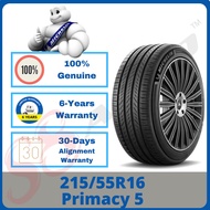 [Official Webstore Offer RM535] 215/55R16 Michelin Primacy 5 PM5 *Year2024/2025
