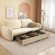 🇸🇬⚡Newly upgraded Sofa Bed Sofa Set Living Room Creamy Style Sofa Bed Foldable Single Sofa 2 Seater 3 Seater 4 Seater Sofa Lazy Sofa Recliner Sofa