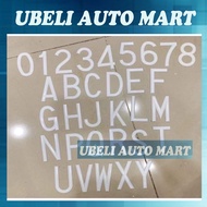 L26 Car Number Plate Wordings Only **JPJ Approved** L26 Nombor Plat Kereta Nombor Sahaja