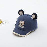 Children's Autumn Baseball Caps 3D Cartoon Boys Girls Cute Hats Suitable For 1-4 Years Kids