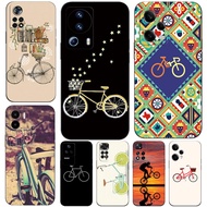 Case For Xiaomi Redmi 12 4G Note 12 5G POCO X5 PRO 5G Phone Cover bike  bicycle