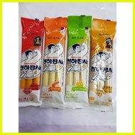 ▫  ◨ △ Jinju Cheonhajangsa Sausage SHRIMP, CORN CHEESE, CHEESE & ORIGINAL