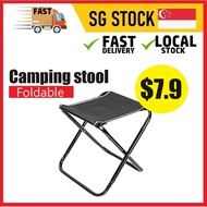 Portable Folding Stool chair Aluminium Alloy Lightweight Outdoor Foldable Slacker Chair for Camping, Travel, Hiking