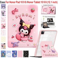 For Honor Pad 10/Honor Tablet 10 (12.1 inch) New Acrylic 360 Rotation Painted Tablet Case For Honor 