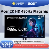 Acer | Acer 27 Inch X27U F3bmiipruzx Computer Monitor Direct View Screen 2K 480Hz Portable Display H