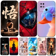 Case For Xiaomi POCO C40 6.71 inch Silicon Phone Back Cover black tpu case anime cute funny cool